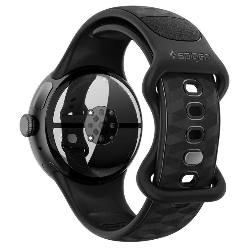 Curea Google Pixel Watch 5 45mm Spigen Parallax, negru