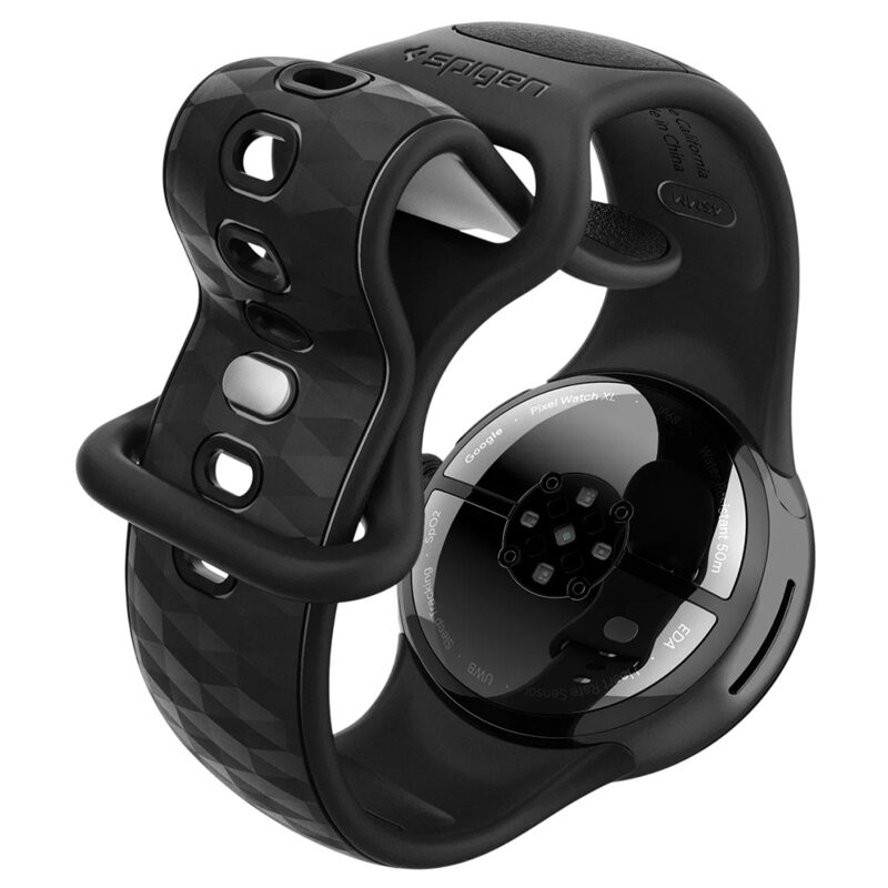 Curea Google Pixel Watch 5 45mm Spigen Parallax, negru