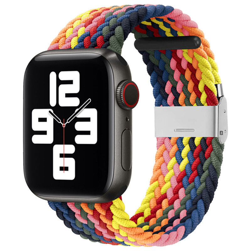 Curea Apple Watch 12 43mm Techsuit, Colorful Pink, W032