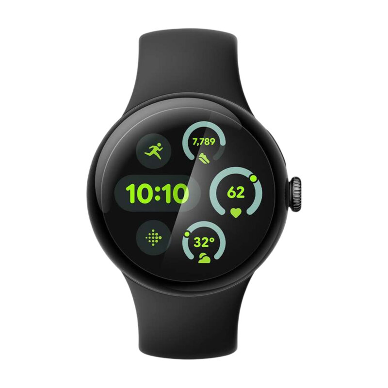 [Pachet 2x] Folie Google Pixel Watch 3 45mm Spigen Elite Shield EZ Fit, transparenta