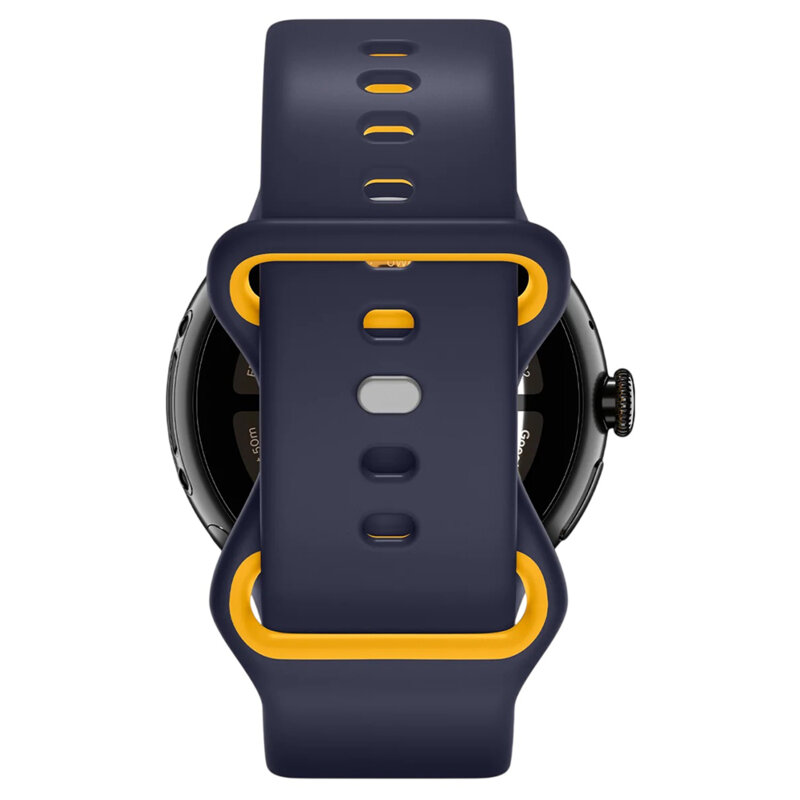 Curea Google Pixel Watch 3 45mm Spigen Nano Pop, bleumarin