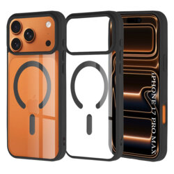 Husa iPhone 17 Pro Max Techsuit MagSafe Pro, negru