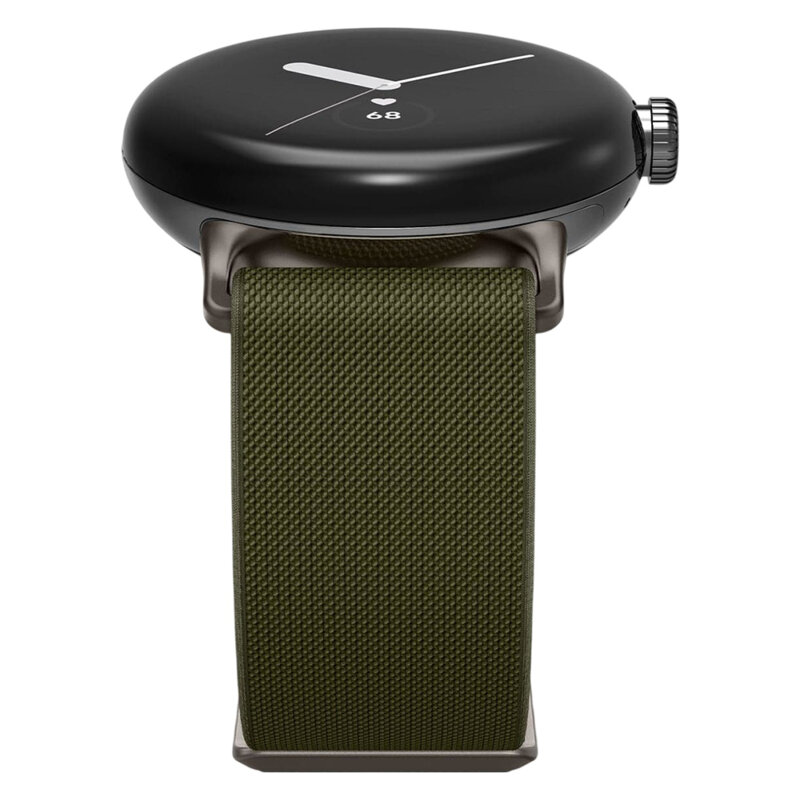 Curea Google Pixel Watch 4 41mm Spigen Lite Fit, kaki