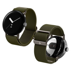 Curea Google Pixel Watch 5 41mm Spigen Lite Fit, kaki