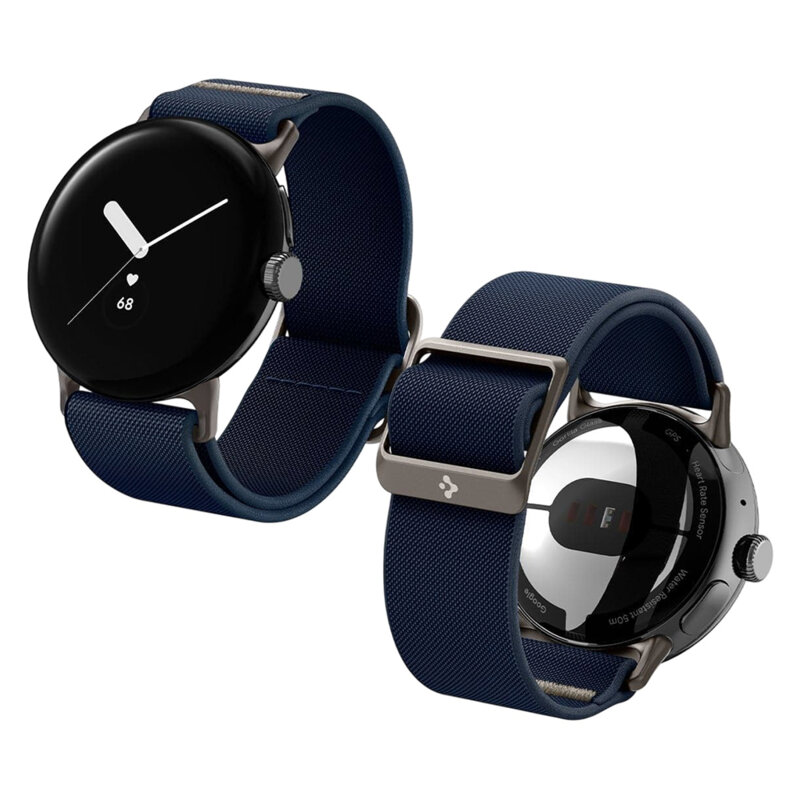 Curea Google Pixel Watch 2 Spigen Lite Fit, bleumarin