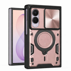 Husa Samsung Galaxy Z Fold8 Techsuit CamGuard Pro, roz auriu
