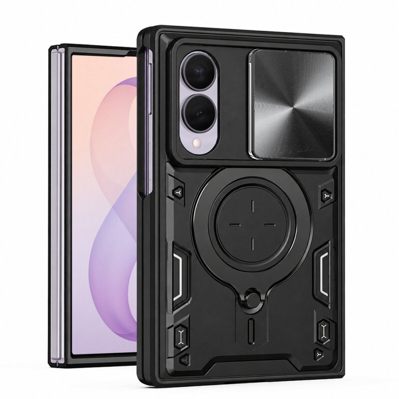 Husa Samsung Galaxy Z Fold8 Techsuit CamGuard Pro, negru