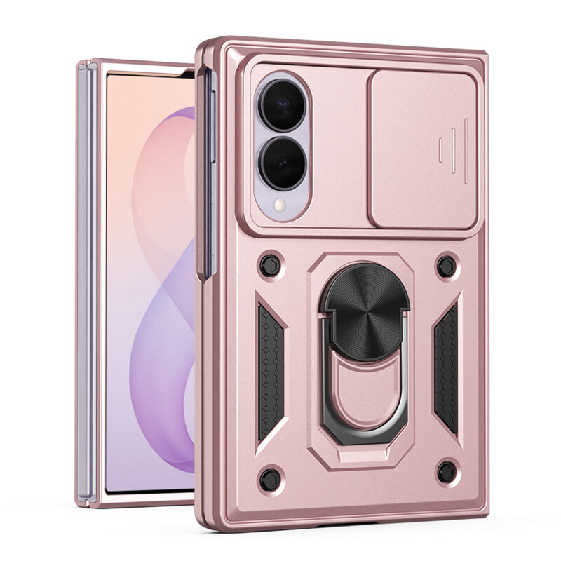 Husa Samsung Galaxy Z Fold8 protectie camera Techsuit CamShield Series, roz