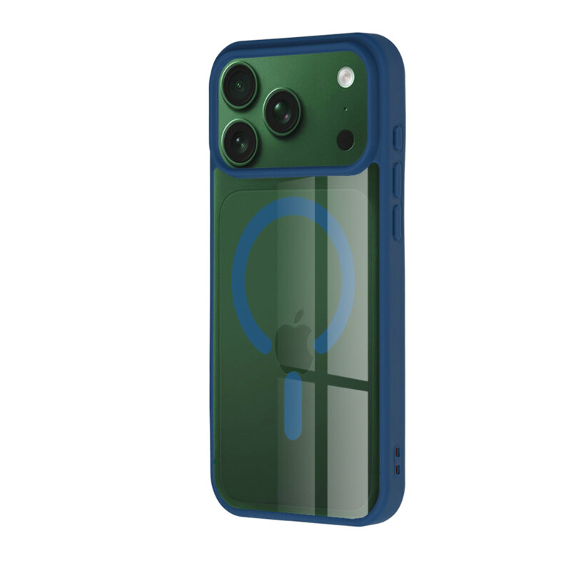 Husa iPhone 18 Pro Techsuit MagSafe Pro, albastru