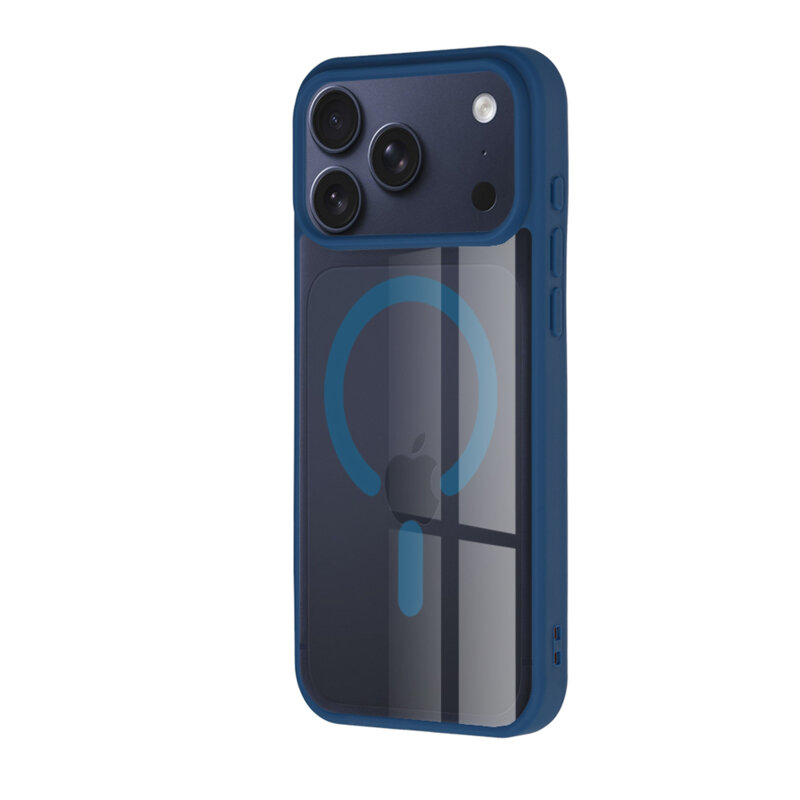 Husa iPhone 17 Pro Techsuit MagSafe Pro, albastru
