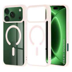 Husa iPhone 18 Pro Techsuit MagSafe Pro, roz