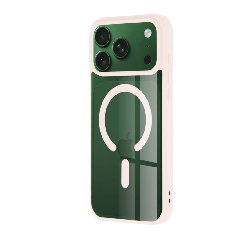Husa iPhone 18 Pro Techsuit MagSafe Pro, roz