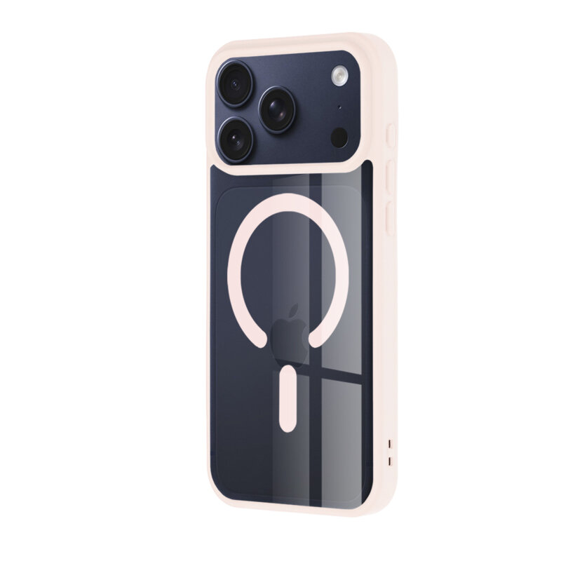 Husa iPhone 17 Pro Techsuit MagSafe Pro, roz
