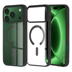 Husa iPhone 18 Pro Techsuit MagSafe Pro, negru