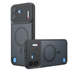 Husa Nothing Phone (4b) Techsuit PureFrost MagSafe, negru frost