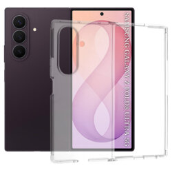 Husa Samsung Galaxy Z Fold8 Ultra Techsuit Clear Silicone, transparenta