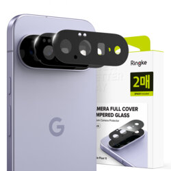 [Pachet 2x] Folie sticla camera Google Pixel 11 Ringke Camera Full Cover, transparenta