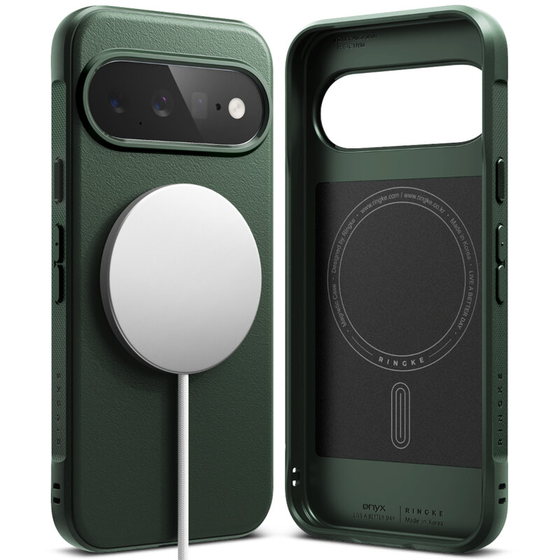 Husa Google Pixel 11 Ringke Onyx MagSafe, verde