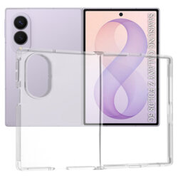 Husa Samsung Galaxy Z Fold8 Techsuit Clear Silicone, transparenta