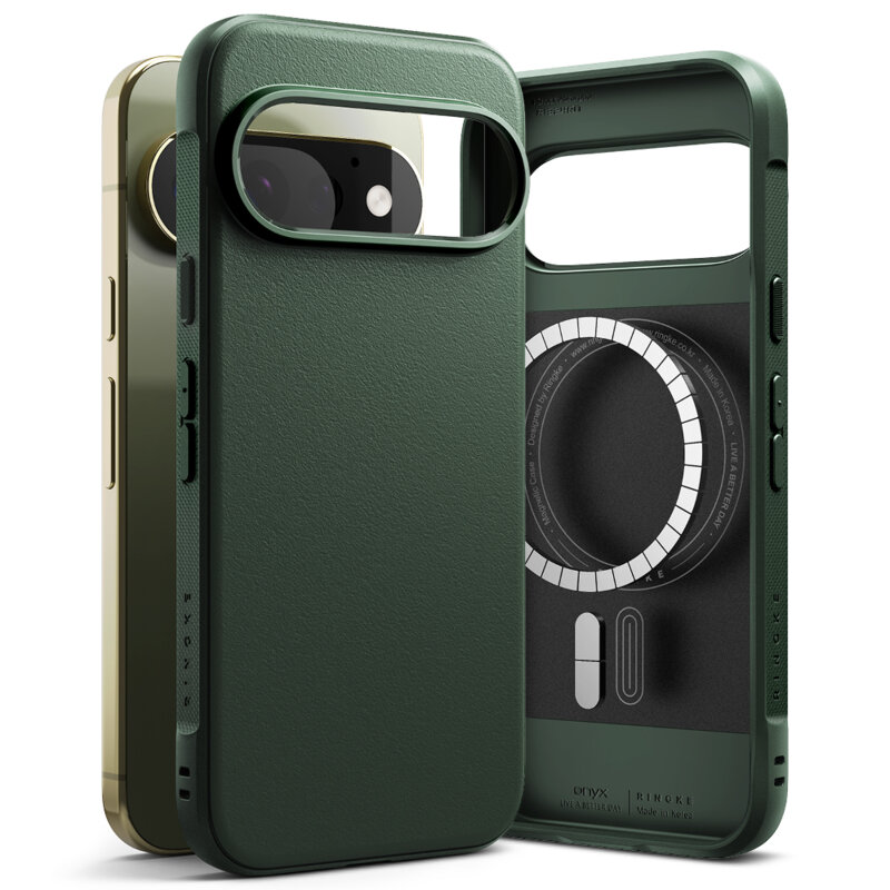 Husa Google Pixel 11 Pro Ringke Onyx MagSafe, verde