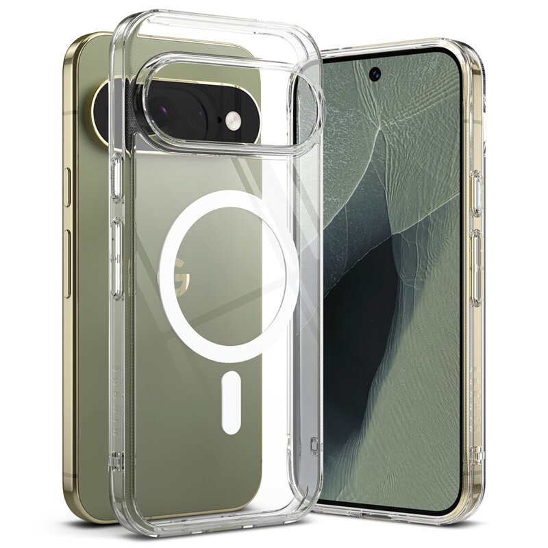 Husa Google Pixel 11 Pro XL Ringke Fusion MagSafe, transparenta