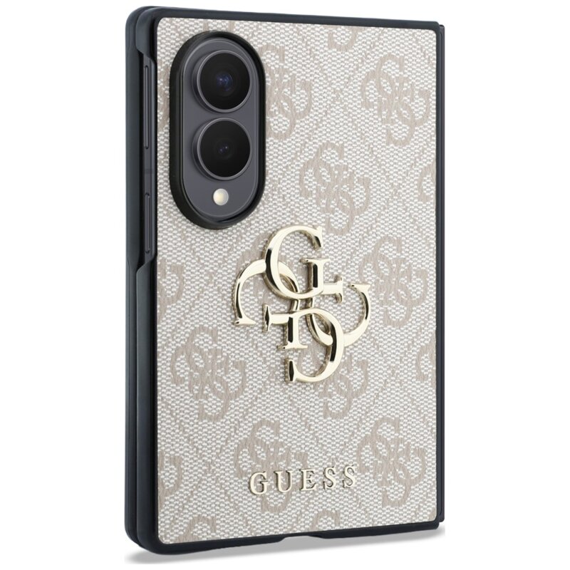 Husa originala Guess Samsung Galaxy Z Fold8 Hardcase 4G Big Logo, roz, GUHCZFW84GMGPI