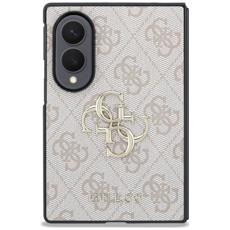 Husa originala Guess Samsung Galaxy Z Fold8 Hardcase 4G Big Logo, roz, GUHCZFW84GMGPI