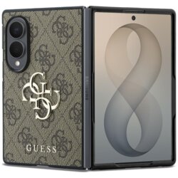 Husa originala Guess Samsung Galaxy Z Fold8 Hardcase 4G Big Logo, maro, GUHCZFW84GMGBR