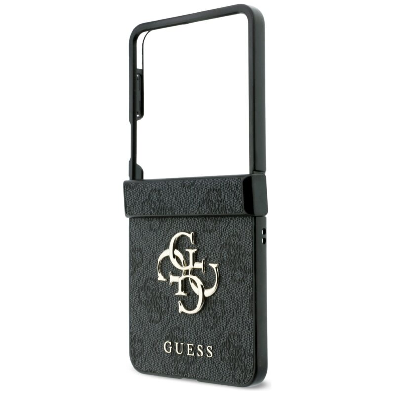 Husa originala Guess Samsung Galaxy Z Flip8 Hardcase 4G Big Logo, negru, GUHCZF84GMGGR