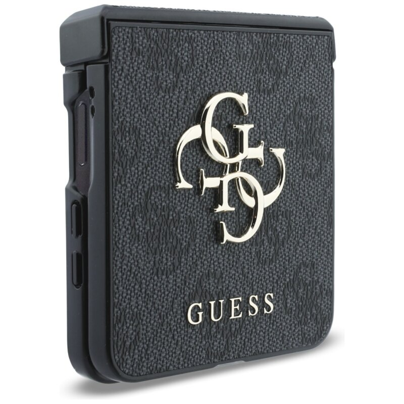Husa originala Guess Samsung Galaxy Z Flip8 Hardcase 4G Big Logo, negru, GUHCZF84GMGGR
