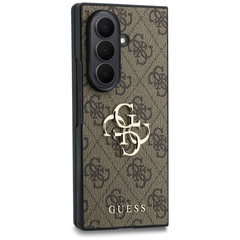 Husa originala Guess Samsung Galaxy Z Fold8 Ultra Hardcase 4G Big Logo, maro, GUHCZFD84GMGBR