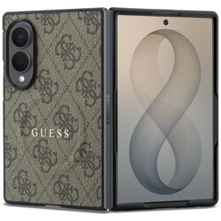 Husa Guess Samsung Galaxy Z Fold8 4G Leather Classic MagSafe, maro, GUHMZFW8P4MSEGCW