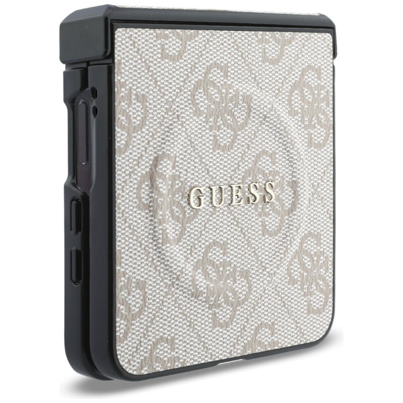 Husa Guess Samsung Galaxy Z Flip8 4G Leather Classic MagSafe, roz, GUHMZF8P4MSEGCP