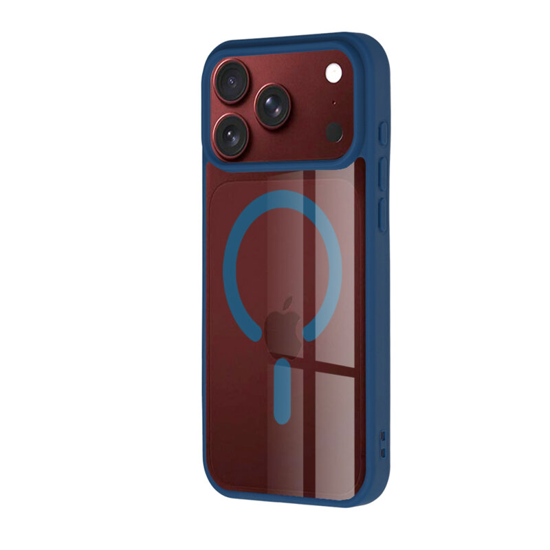 Husa iPhone 18 Pro Max Techsuit MagSafe Pro, albastru