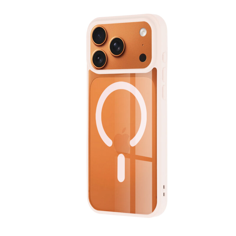 Husa iPhone 17 Pro Max Techsuit MagSafe Pro, roz