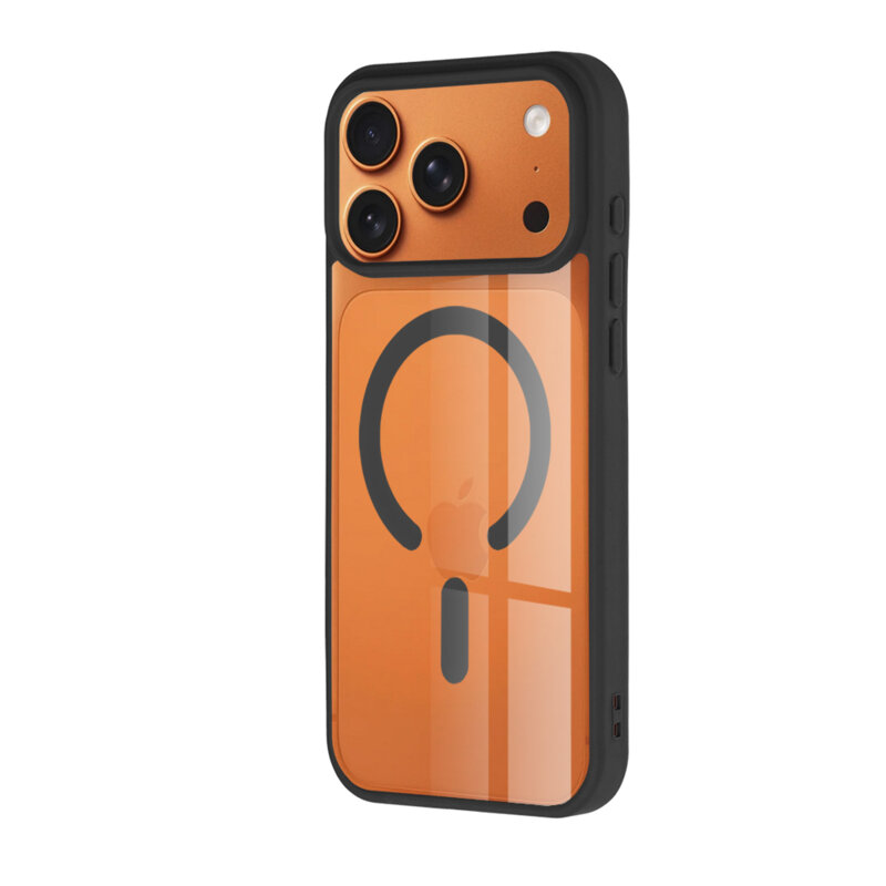 Husa iPhone 17 Pro Max Techsuit MagSafe Pro, negru