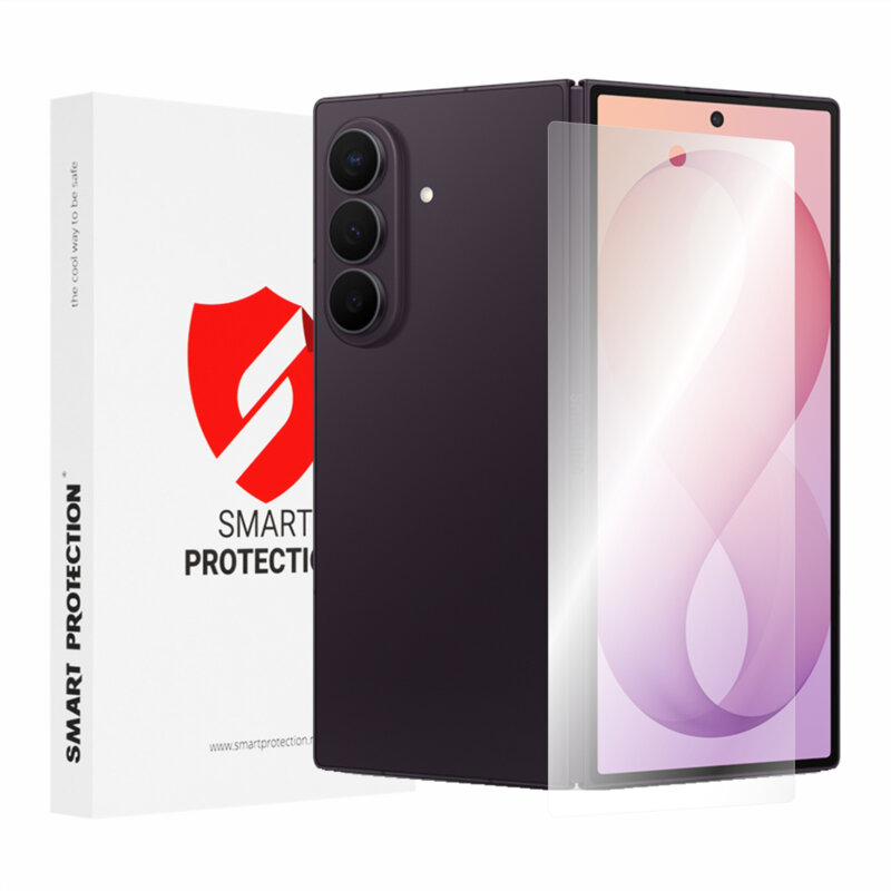 [Pachet 2x] Folie regenerabila ecran frontal Samsung Galaxy Z Fold8 Ultra Smart Protection Classic, transparenta
