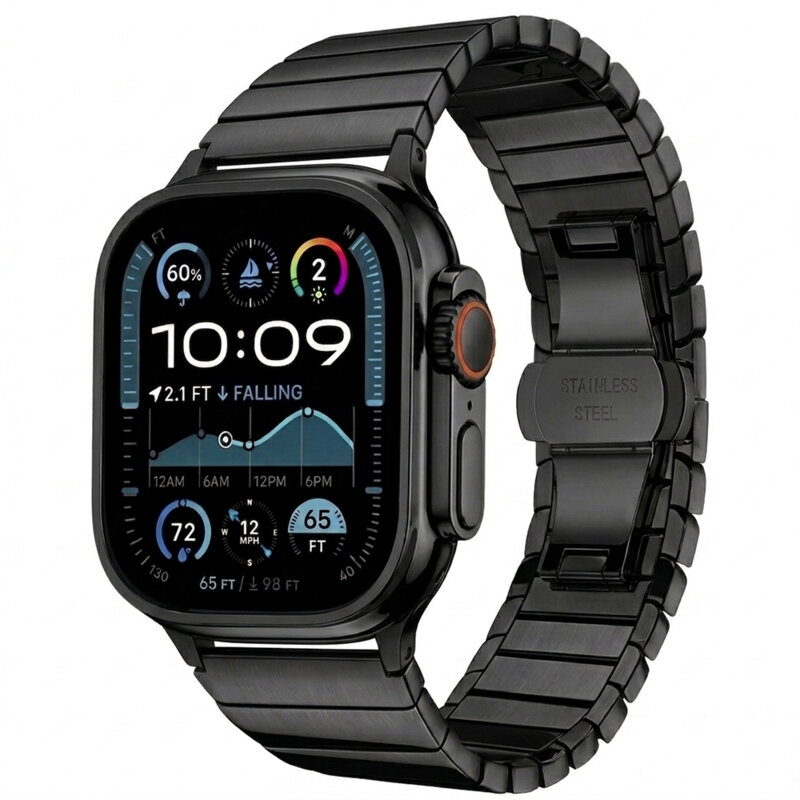 Curea Apple Watch 7 45mm Techsuit, negru, W012