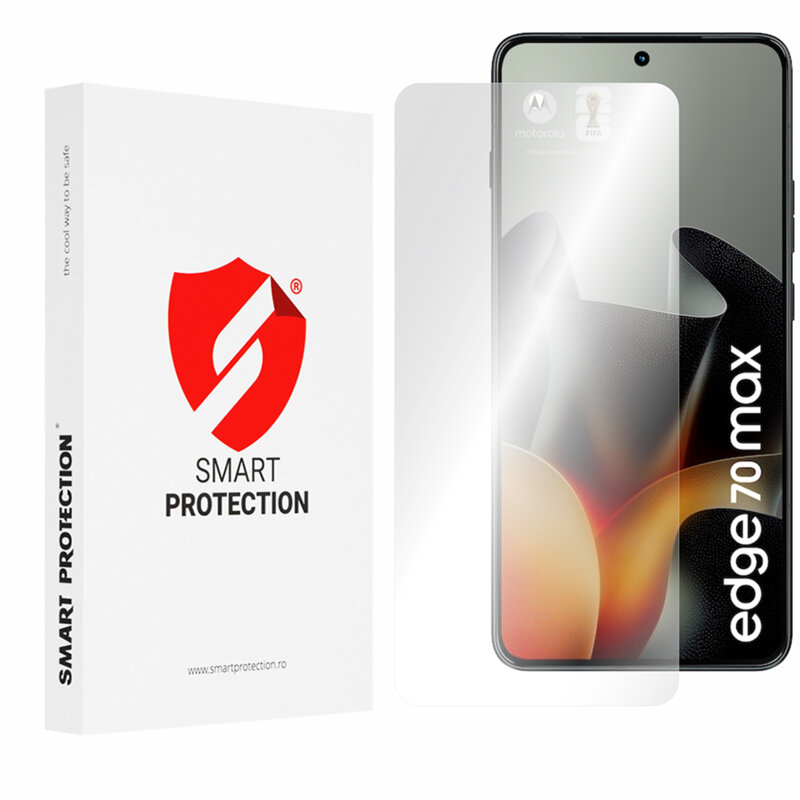 [Pachet 2x] Folie regenerabila premium Motorola Edge 70 Max Smart Protection Classic, transparenta