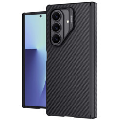 Husa Samsung Galaxy Z Fold7 Nillkin Synthetic Fiber Pro Magnetic, negru