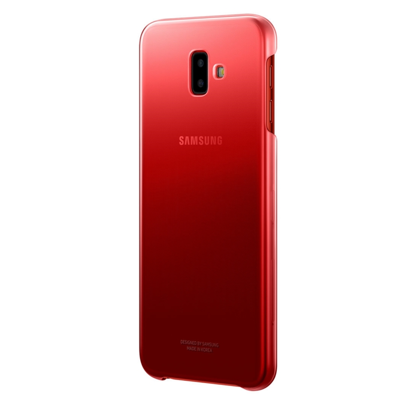 Husa Originala Samsung Galaxy J6 Plus Gradation Cover - Red