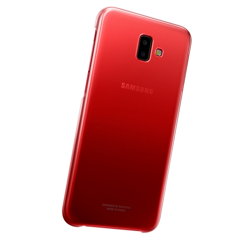 Husa Originala Samsung Galaxy J6 Plus Gradation Cover - Red
