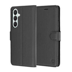 Husa Samsung Galaxy S26 FE Techsuit Leather Folio, negru