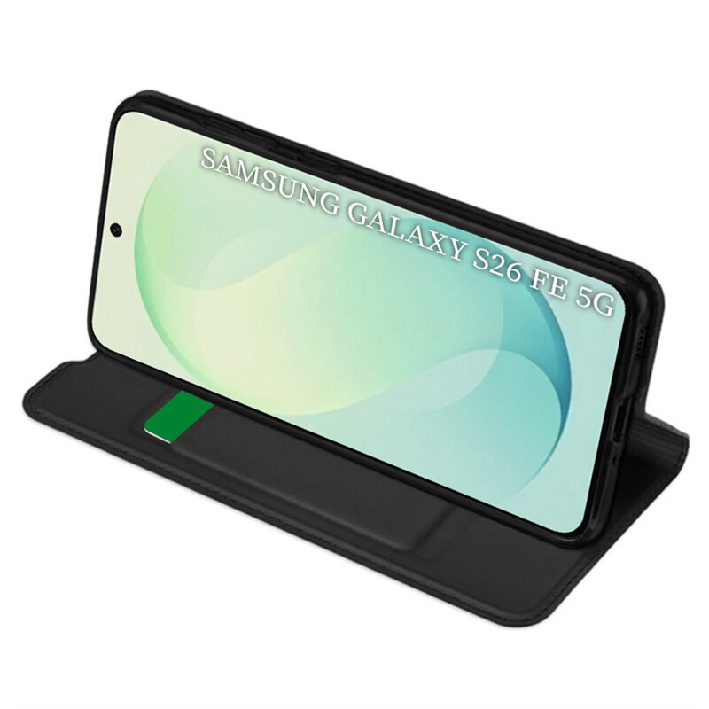 Husa Samsung Galaxy S26 FE Techsuit Magskin Book, negru