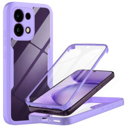 Husa 360° Oppo Reno16 F Techsuit ColorVerse, mov