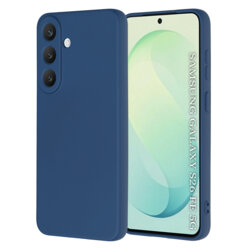 Husa silicon Samsung Galaxy S26 FE Techsuit SoftFlex, bleumarin