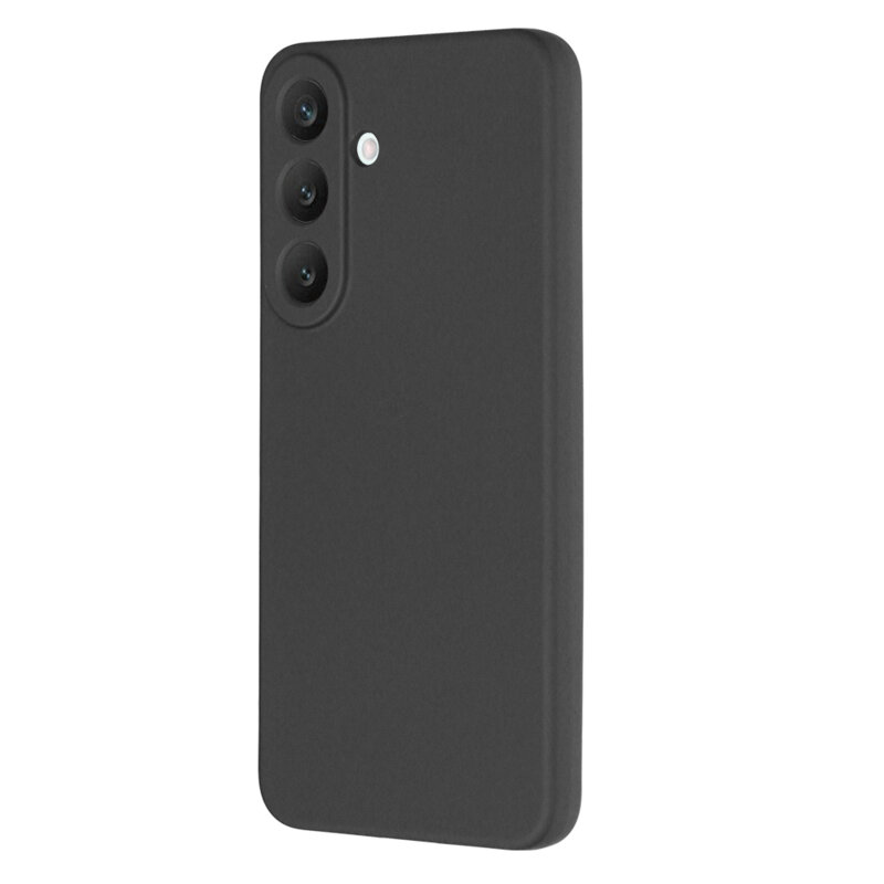 Husa silicon Samsung Galaxy S26 FE Techsuit SoftFlex, negru