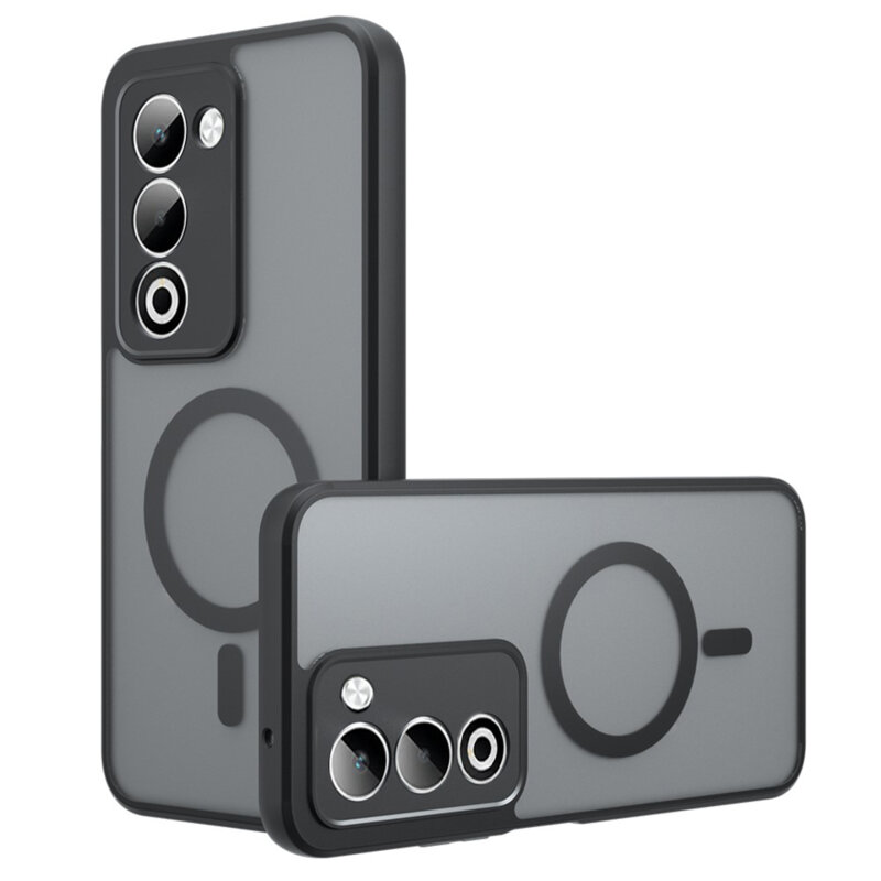 Husa Oppo A5m 4G Techsuit PureFrost MagSafe, negru frost