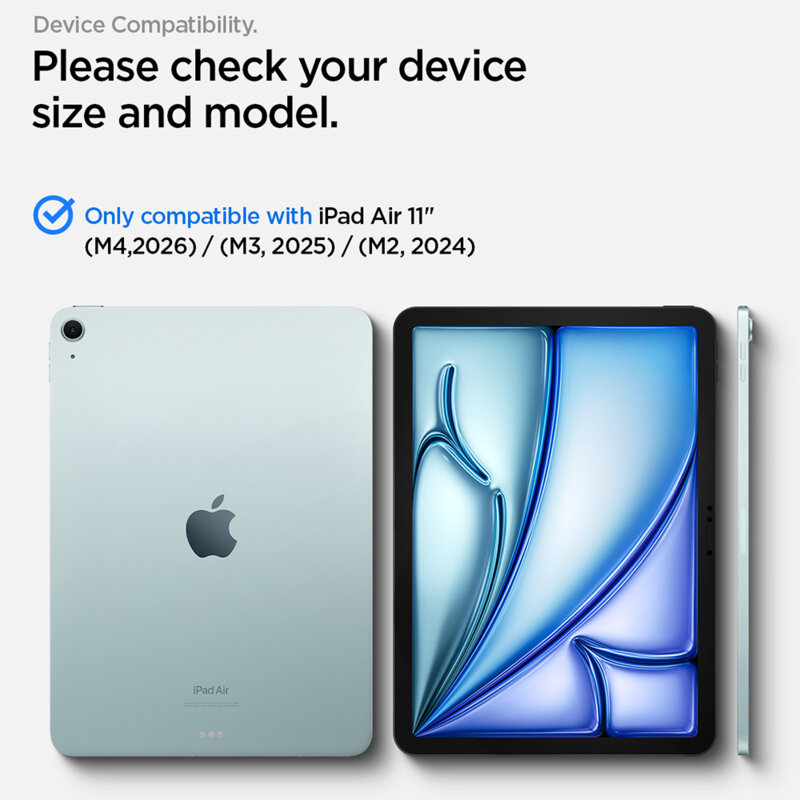 Folie sticla iPad Air 11 (2025) Spigen Glas.tR AlignMaster T, transparenta