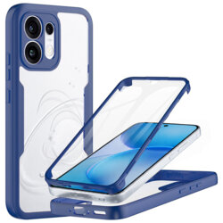 Husa 360° Oppo Reno16 Pro Techsuit ColorVerse, albastru